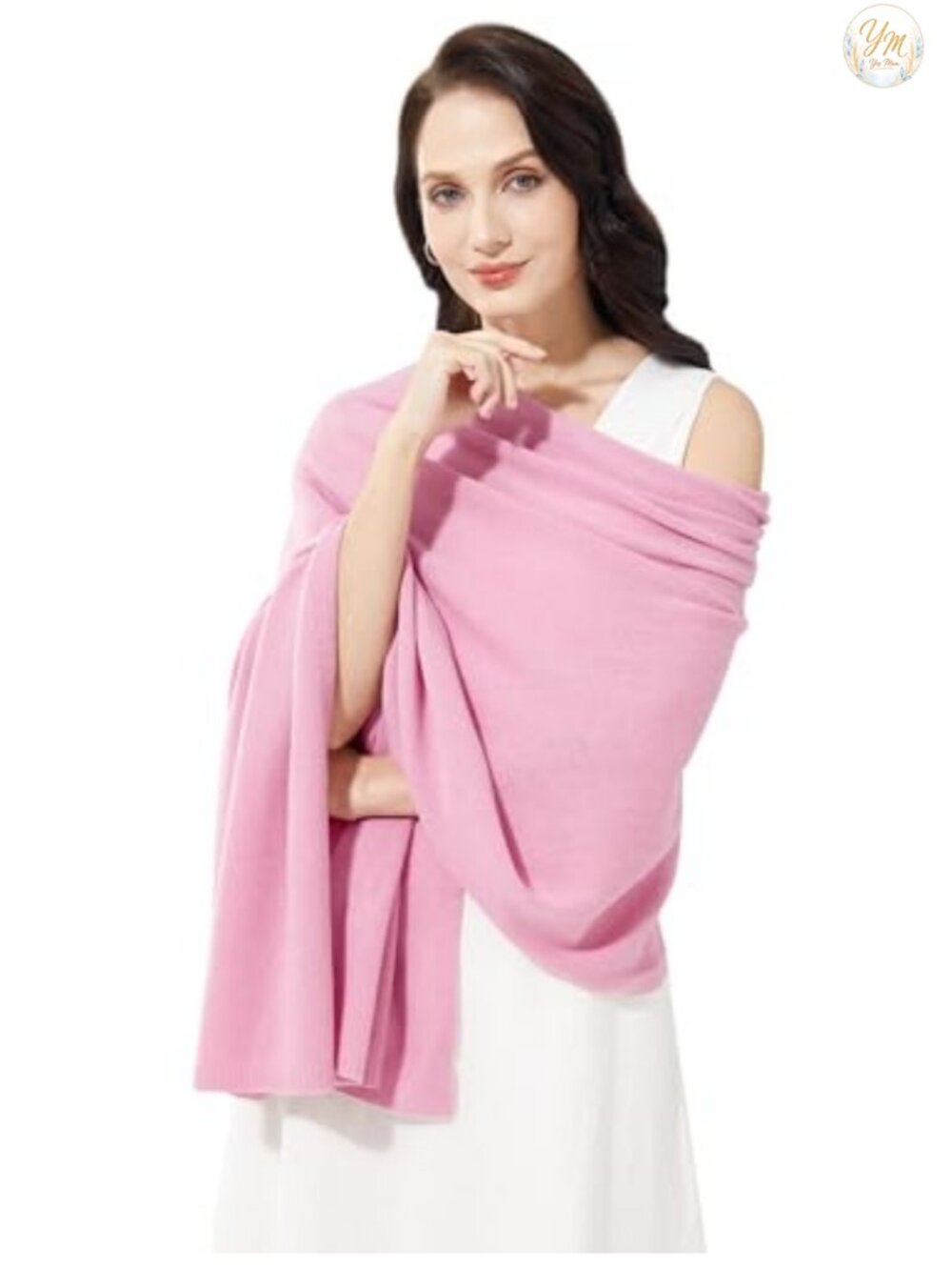 Luxury Cashmere Blend Wrap Pashmina Shawl Stole Travel Extra Large 87"x28"